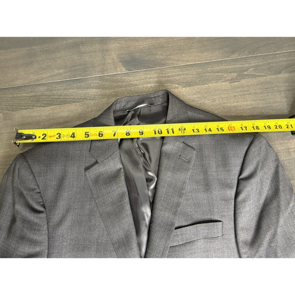 Ralph Lauren Men's Plaid Wool Blazer Suit Jacket Made for Dillard's 40S - Picture 10 of 13